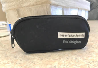 Presentation remote pouch